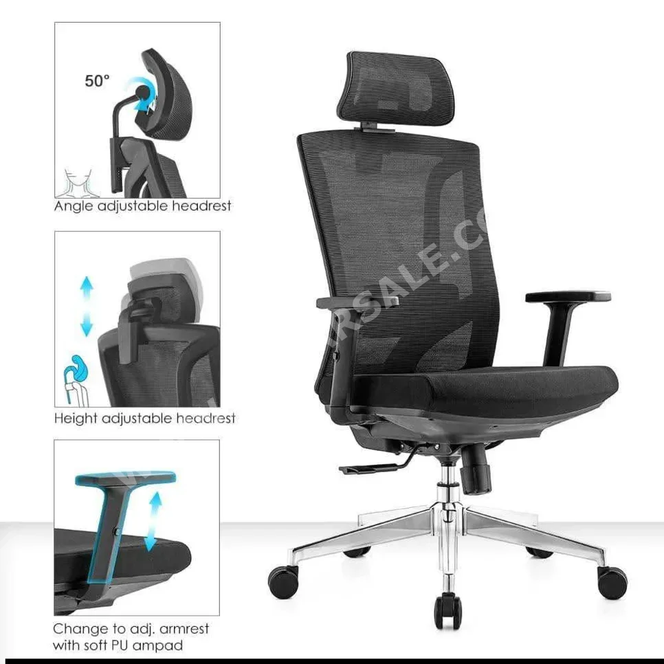 Desk Chairs Lifestyle  - Manager Chair  - Black