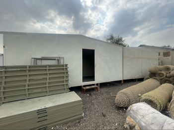 Porta Cabin With Kitchen /  Wood Flooring