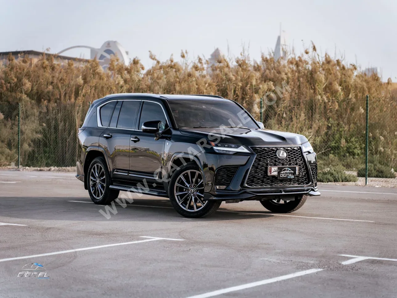 لكزس  ال اكس  600 اف سبورت  2023  اوتوماتيك  11,923 كم  8 سلندر  دفع رباعي  اس يو في  أسود  تحت الضمان