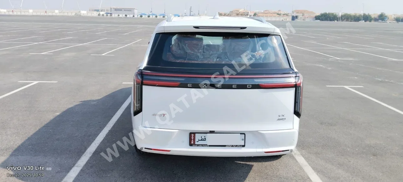 إكسيد  في اكس  400 تي  2026  اوتوماتيك  200 كم  4 سلندر  دفع رباعي  اس يو في  أبيض  تحت الضمان
