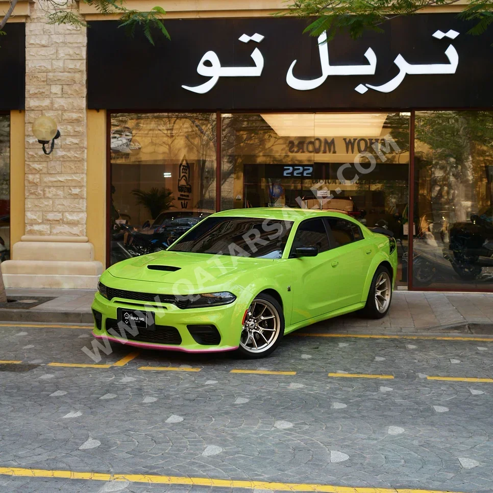 Dodge  Charger  SRT  2023  Automatic  1,000 Km  8 Cylinder  Rear Wheel Drive (RWD)  Sedan  Green  With Warranty