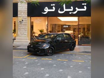 Toyota  Yaris  GR  2024  Manual  3,750 Km  3 Cylinder  All Wheel Drive (AWD)  Hatchback  Black  With Warranty