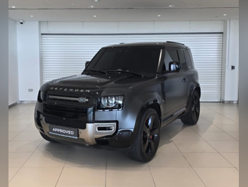 Land Rover  Defender  90 X  2023  Automatic  47,852 Km  6 Cylinder  Four Wheel Drive (4WD)  SUV  Carpathian grey  With Warranty