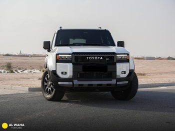 Toyota  Prado  2024  Automatic  8,700 Km  4 Cylinder  Four Wheel Drive (4WD)  SUV  White  With Warranty