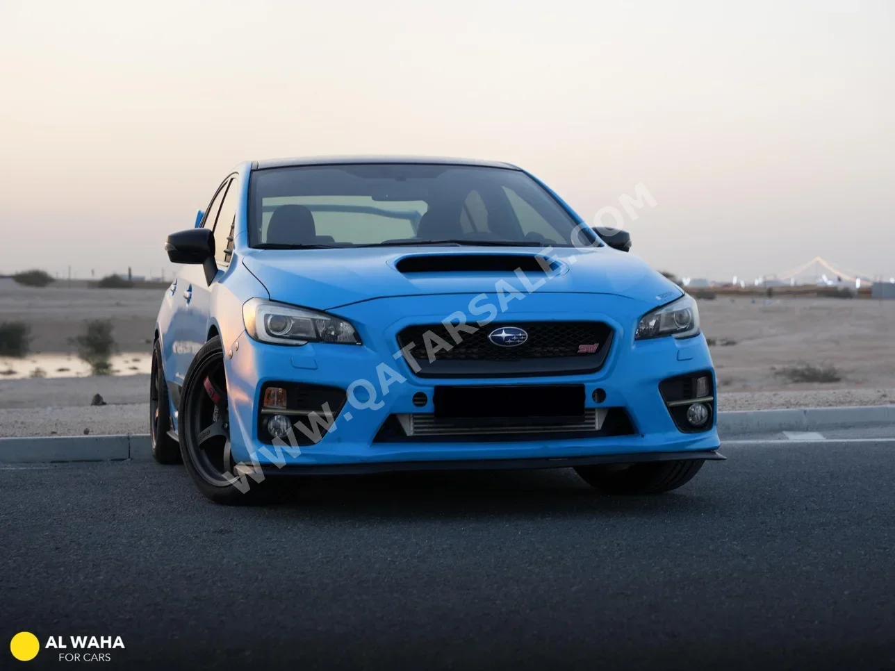 سوبارو دبليو ار اكس اس تي اي 2015 عادي 77,000 كم 4 سلندر دفع رباعي سيدان ازرق
