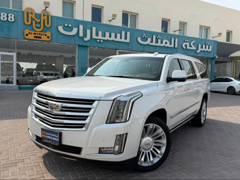 Cadillac Escalade Platinum 2016 Automatic 154,000 Km 8 Cylinder Four Wheel Drive (4WD) SUV White