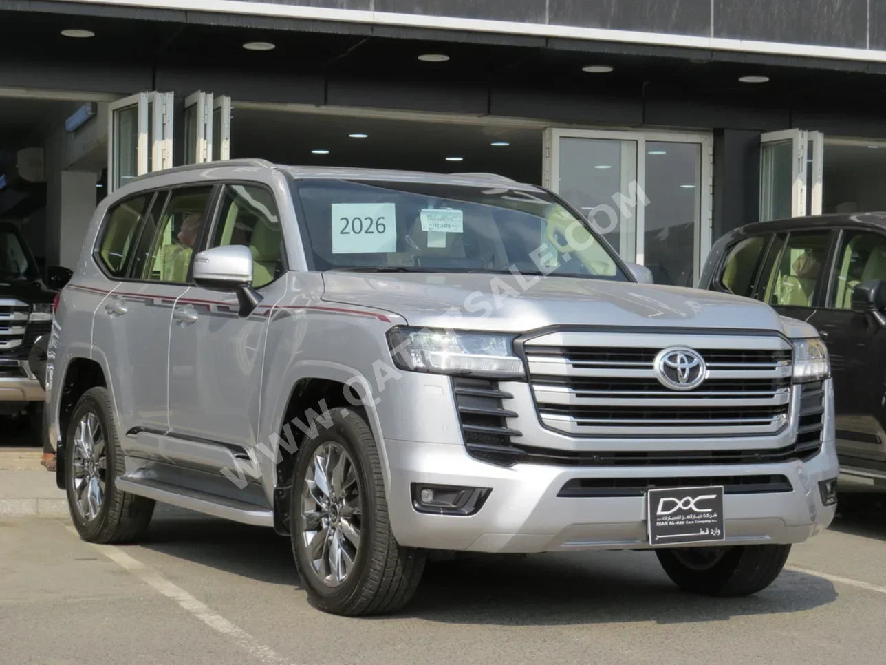 تويوتا  لاند كروزر  جي اكس ار توين توربو  2026  اوتوماتيك  0 كم  6 سلندر  دفع رباعي  اس يو في  أبيض  تحت الضمان
