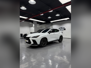 Lexus NX 350 F Sport 2024 Automatic 24,000 Km 4 Cylinder Rear Wheel Drive (RWD) SUV White With Warranty