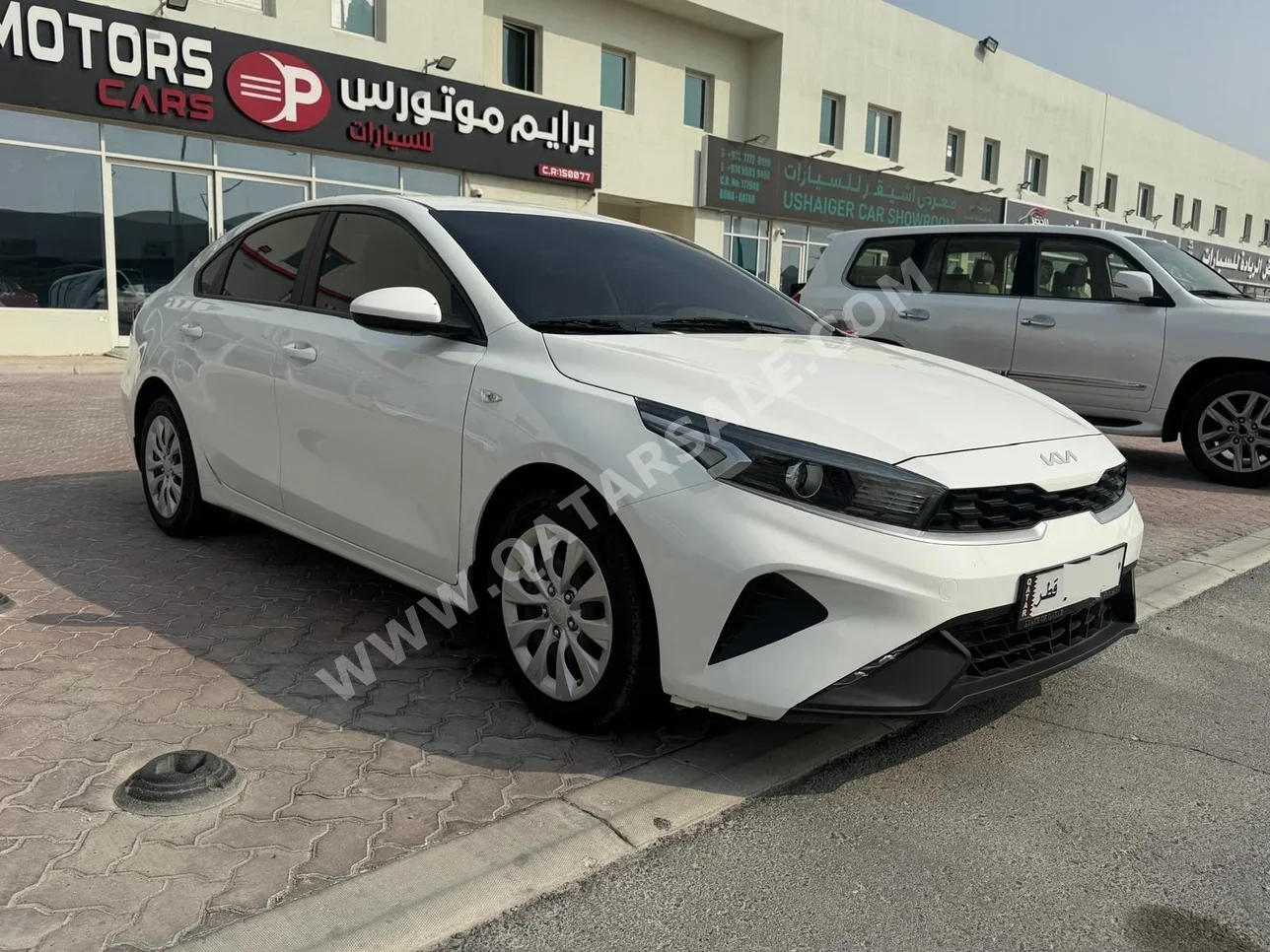 Kia  Cerato  2023  Automatic  77,000 Km  4 Cylinder  Front Wheel Drive (FWD)  Sedan  White  With Warranty