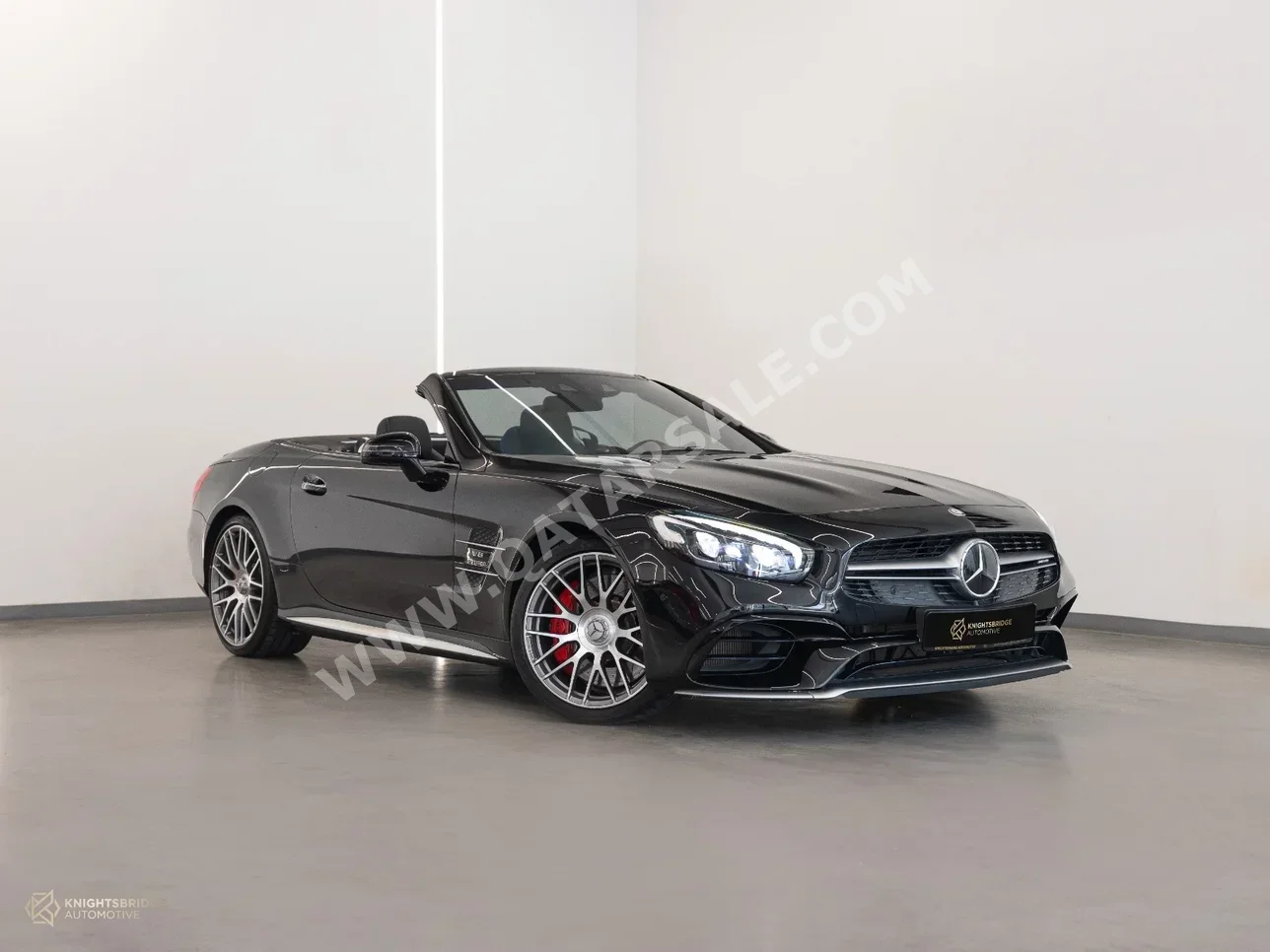 مرسيدس - بنز  اس ال  63 AMG  2017  اوتوماتيك  25,400 كم  8 سلندر  دفع خلفي  كشف  أسود