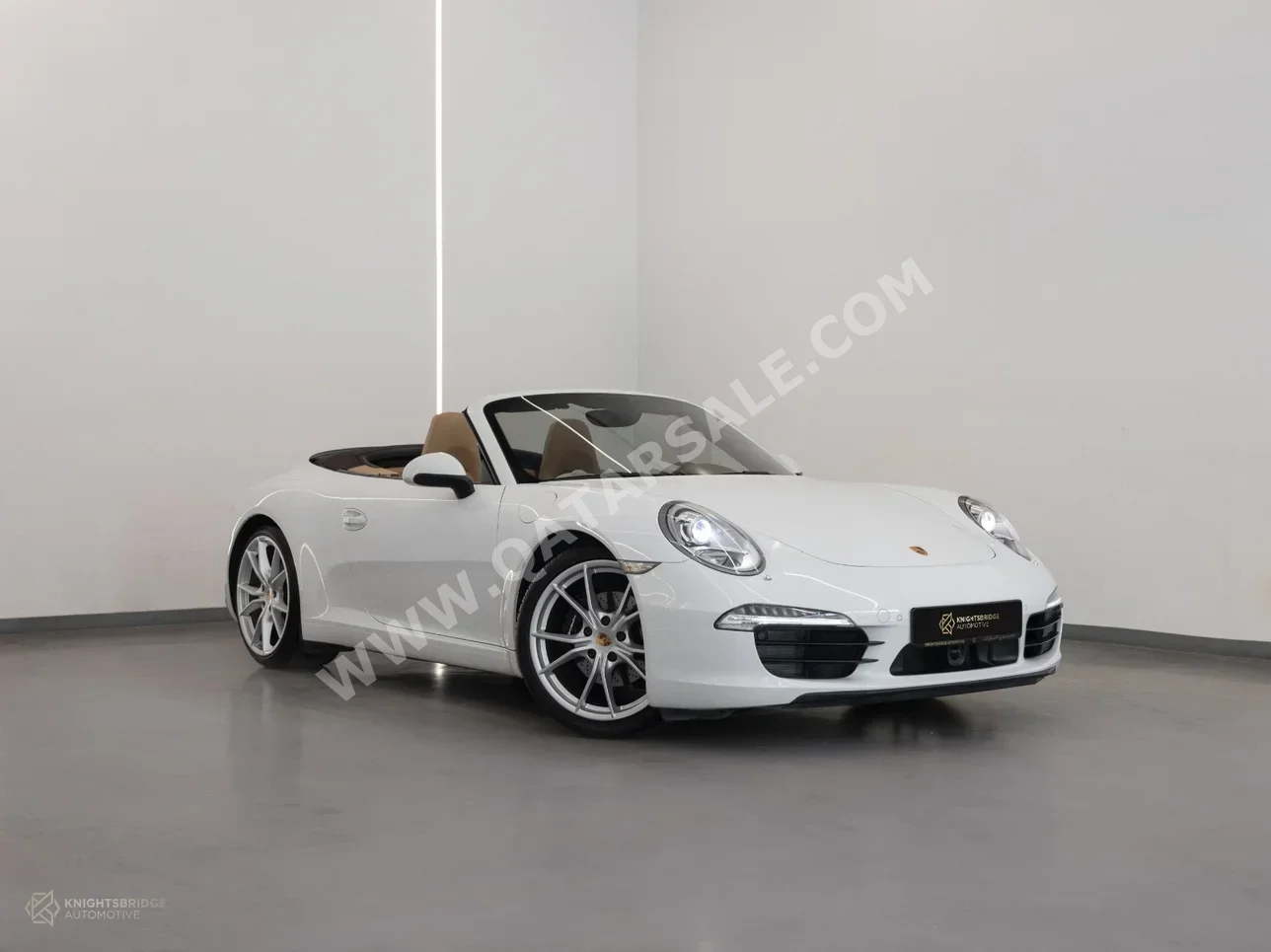 Porsche 911 Carrera Cabriolet 2014 Automatic 69,100 Km 6 Cylinder Rear Wheel Drive (RWD) Convertible White With Warranty