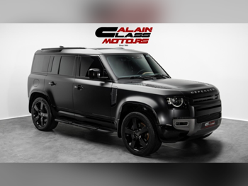 Land Rover  Defender  110 HSE  2025  Automatic  58,885 Km  6 Cylinder  All Wheel Drive (AWD)  SUV  Black Matte