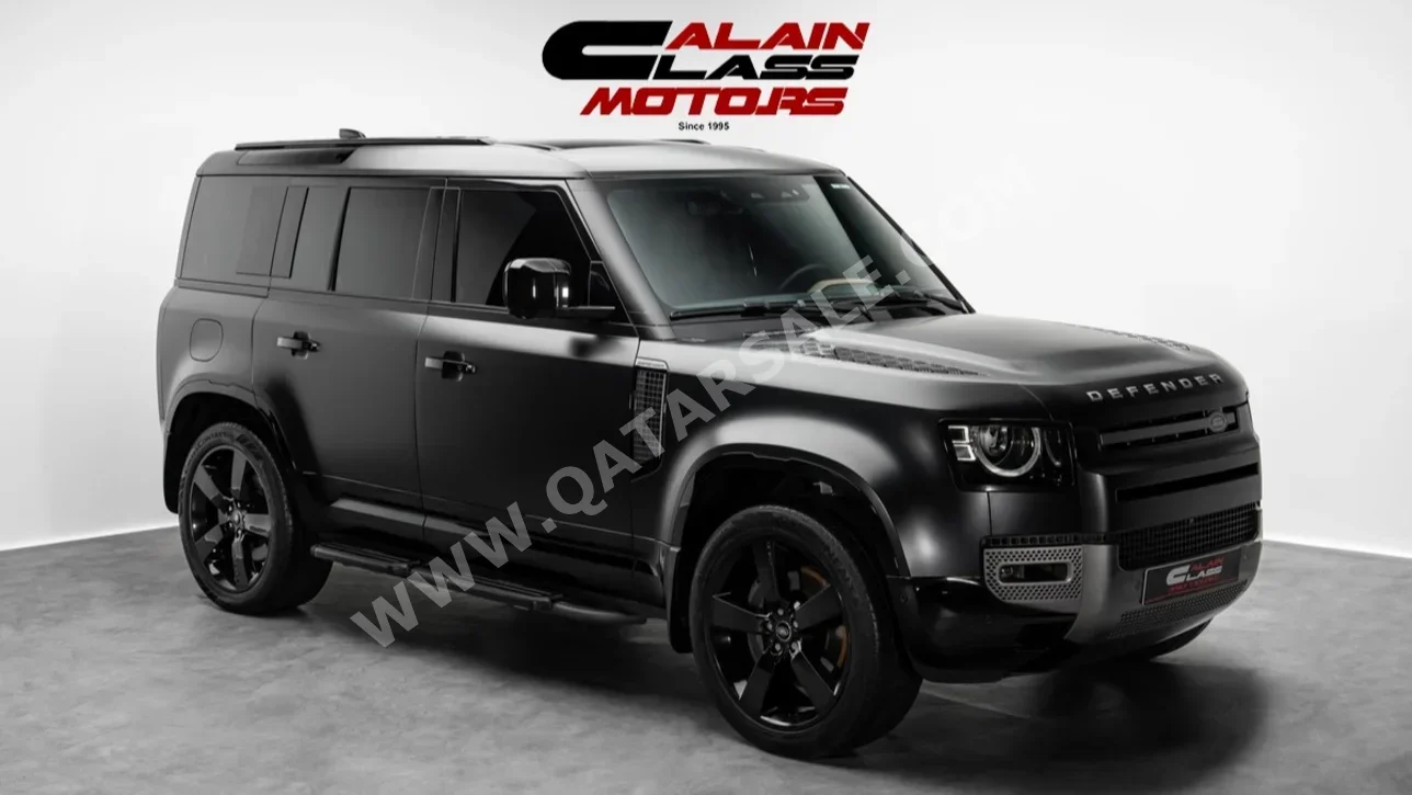 لاند روفر  ديفيندر  110 اتش اس اي  2025  اوتوماتيك  58,885 كم  6 سلندر  دفع كلي مستمر  اس يو في  اسود مطفي
