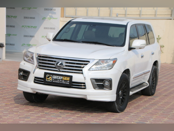 Lexus LX 570 2011 Automatic 249,000 Km 8 Cylinder Four Wheel Drive (4WD) SUV White