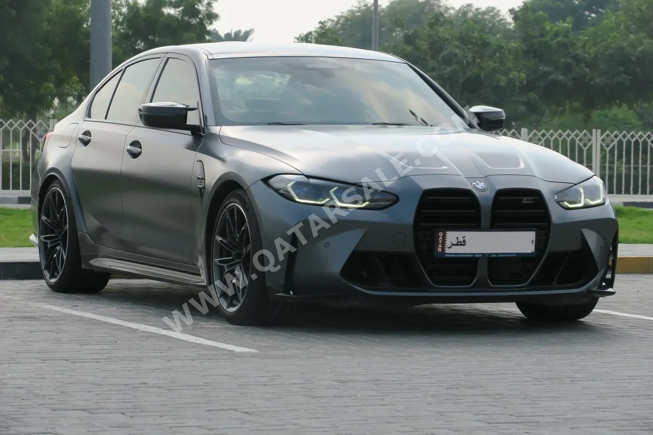 BMW M-Series 3 Competition 2021 Automatic 77,000 Km 6 Cylinder Rear Wheel Drive (RWD) Sedan Gray With Warranty
