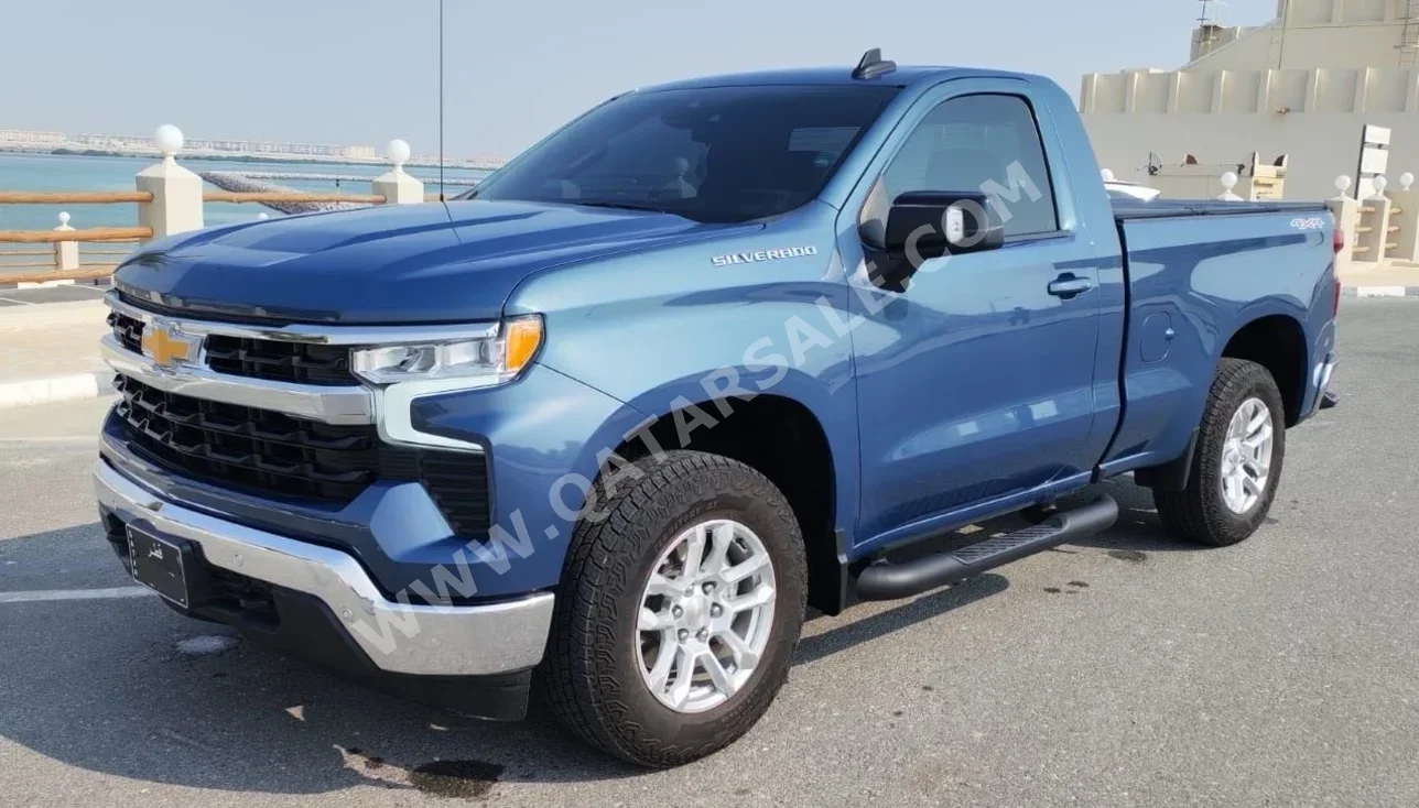 شفروليه  سلفرادو  ال تي  2024  اوتوماتيك  4,600 كم  8 سلندر  دفع رباعي  بيكب  ازرق  تحت الضمان