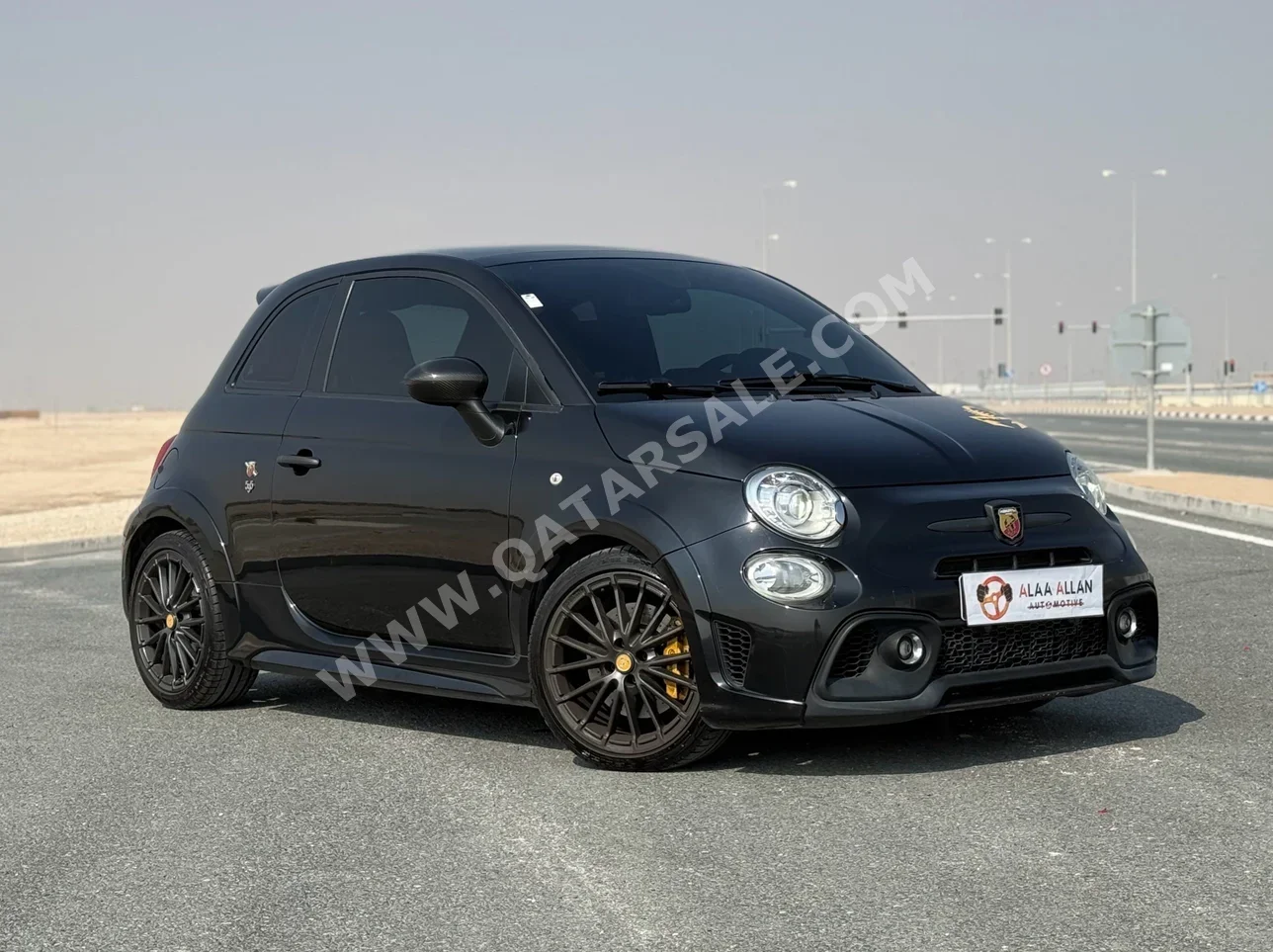 Fiat  595  Abarth  2021  Automatic  46,900 Km  4 Cylinder  Front Wheel Drive (FWD)  Hatchback  Black