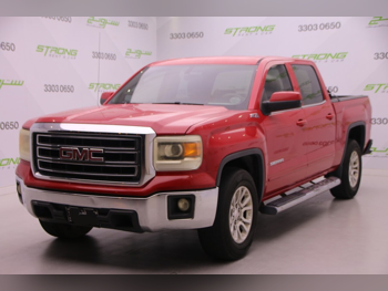 جي ام سي  سييرا  اس ال اي  2014  اوتوماتيك  290,000 كم  8 سلندر  دفع رباعي  بيكب  أحمر