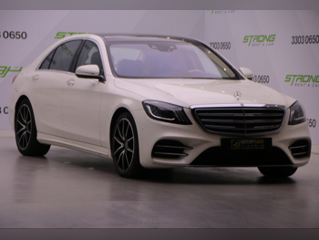 مرسيدس - بنز  اس - كلاس  560  2018  اوتوماتيك  48,000 كم  8 سلندر  دفع خلفي  سيدان  أبيض