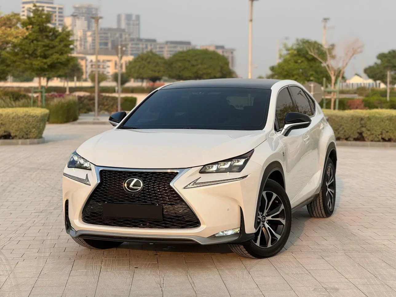 Lexus  NX  200t F Sport  2017  Automatic  99,000 Km  4 Cylinder  Four Wheel Drive (4WD)  SUV  White