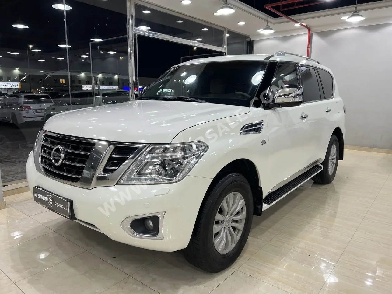 Nissan  Patrol  SE  2015  Automatic  218,000 Km  8 Cylinder  Four Wheel Drive (4WD)  SUV  White