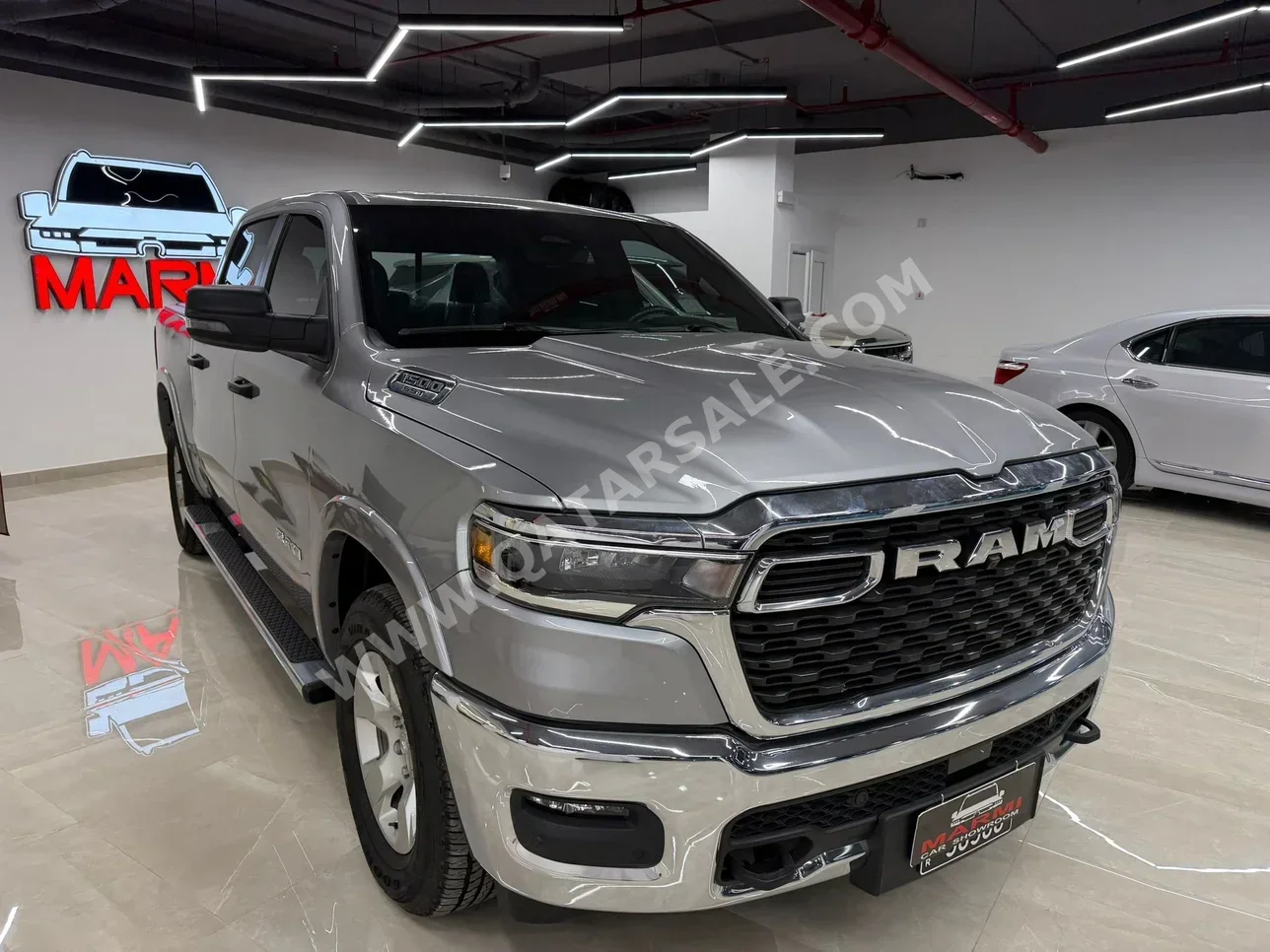 Dodge  Ram  Big Horn  2025  Automatic  500 Km  8 Cylinder  Four Wheel Drive (4WD)  Pick Up  Silver  With Warranty
