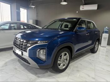 Hyundai  Creta  2023  Automatic  46,000 Km  4 Cylinder  Front Wheel Drive (FWD)  SUV  Blue  With Warranty
