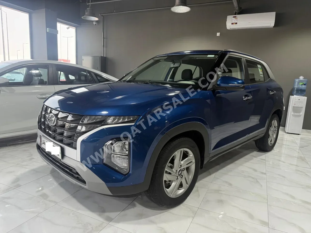 Hyundai  Creta  2023  Automatic  46,000 Km  4 Cylinder  Front Wheel Drive (FWD)  SUV  Blue  With Warranty