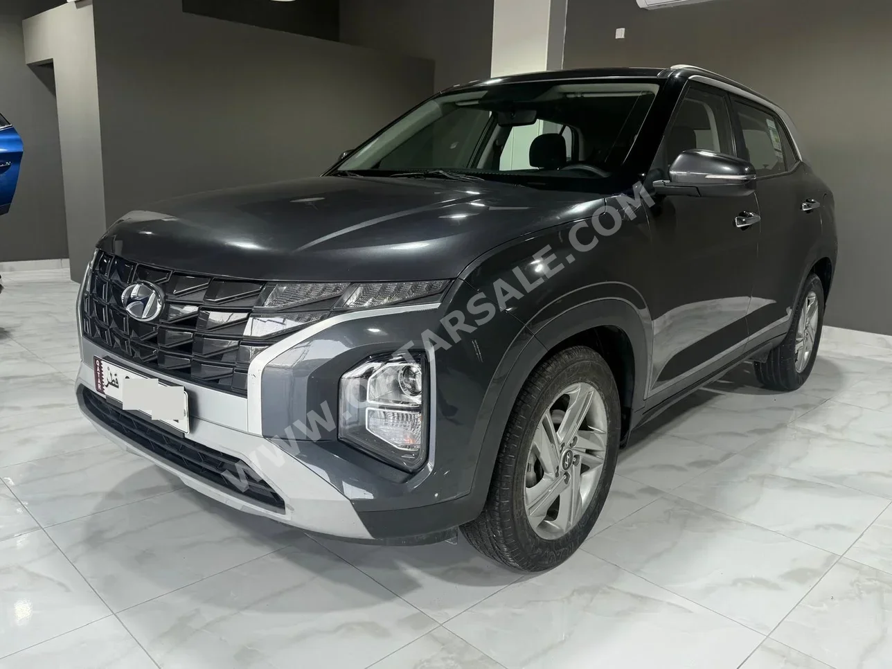Hyundai  Creta  2023  Automatic  62,000 Km  4 Cylinder  Front Wheel Drive (FWD)  SUV  Gray  With Warranty