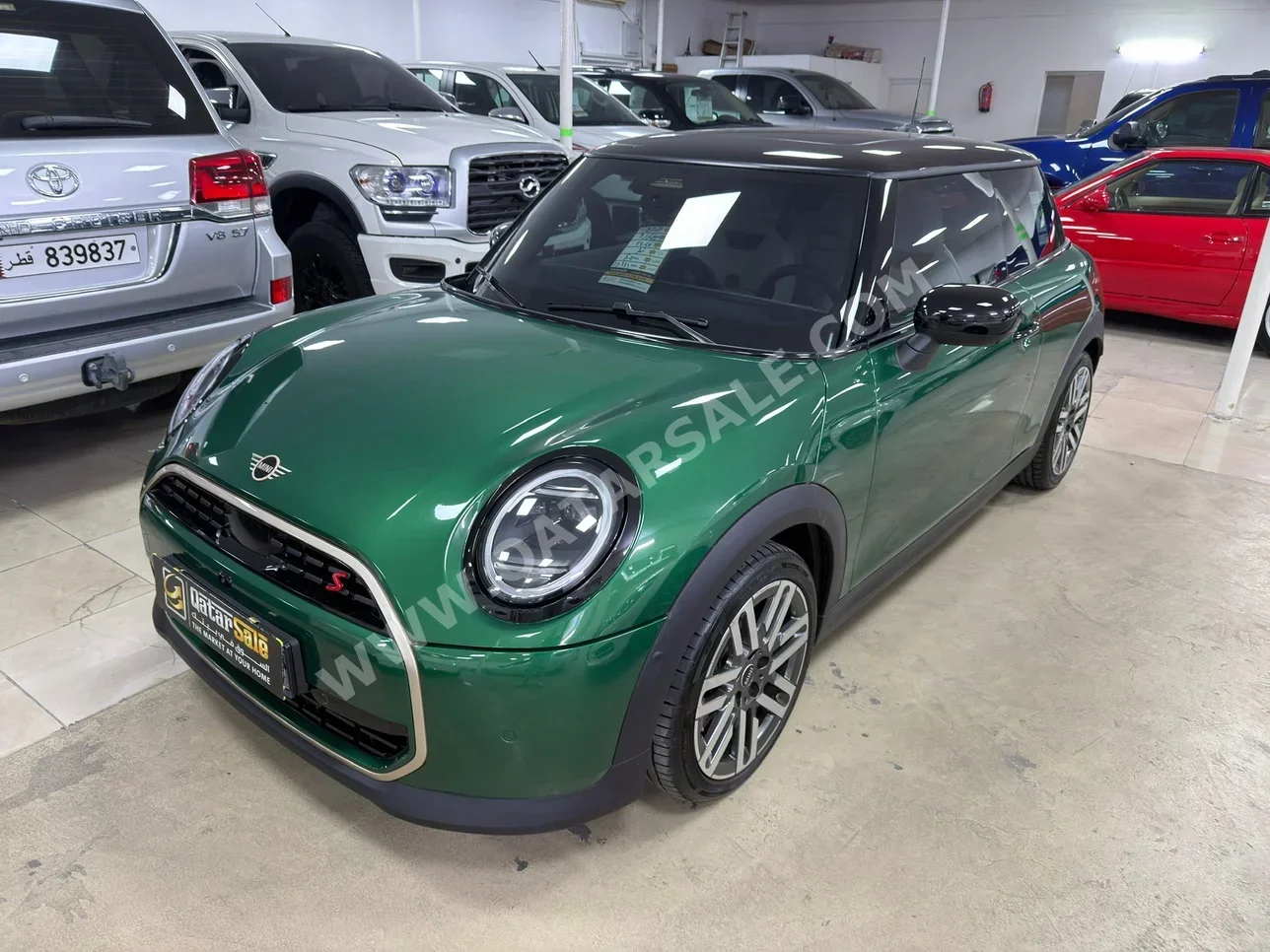 ميني  كوبر  اس  2025  اوتوماتيك  5,000 كم  4 سلندر  سحب امامي  هاتشباك  أخضر  تحت الضمان