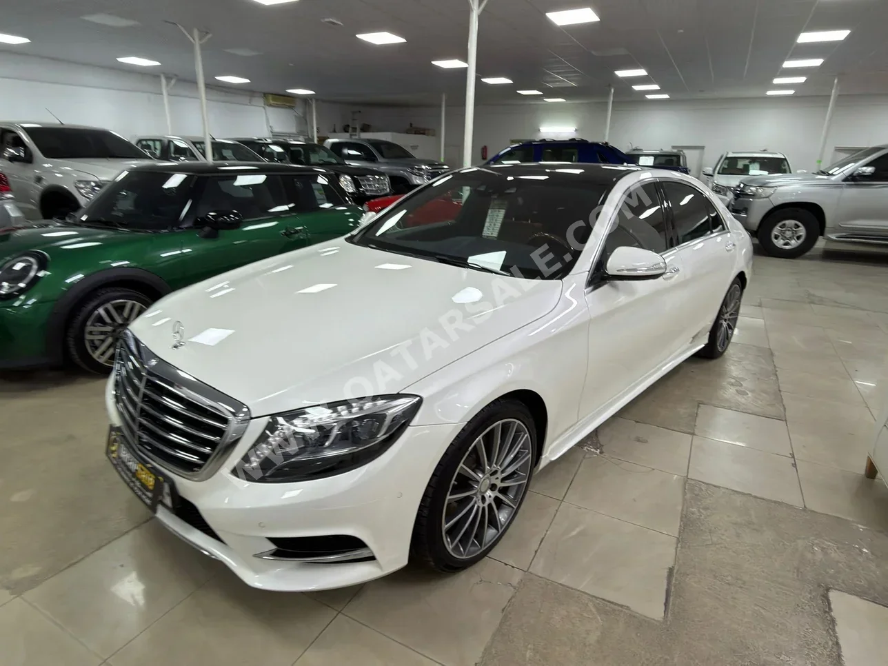 مرسيدس - بنز اس - كلاس 400 2016 اوتوماتيك 19,000 كم 6 سلندر دفع خلفي سيدان أبيض