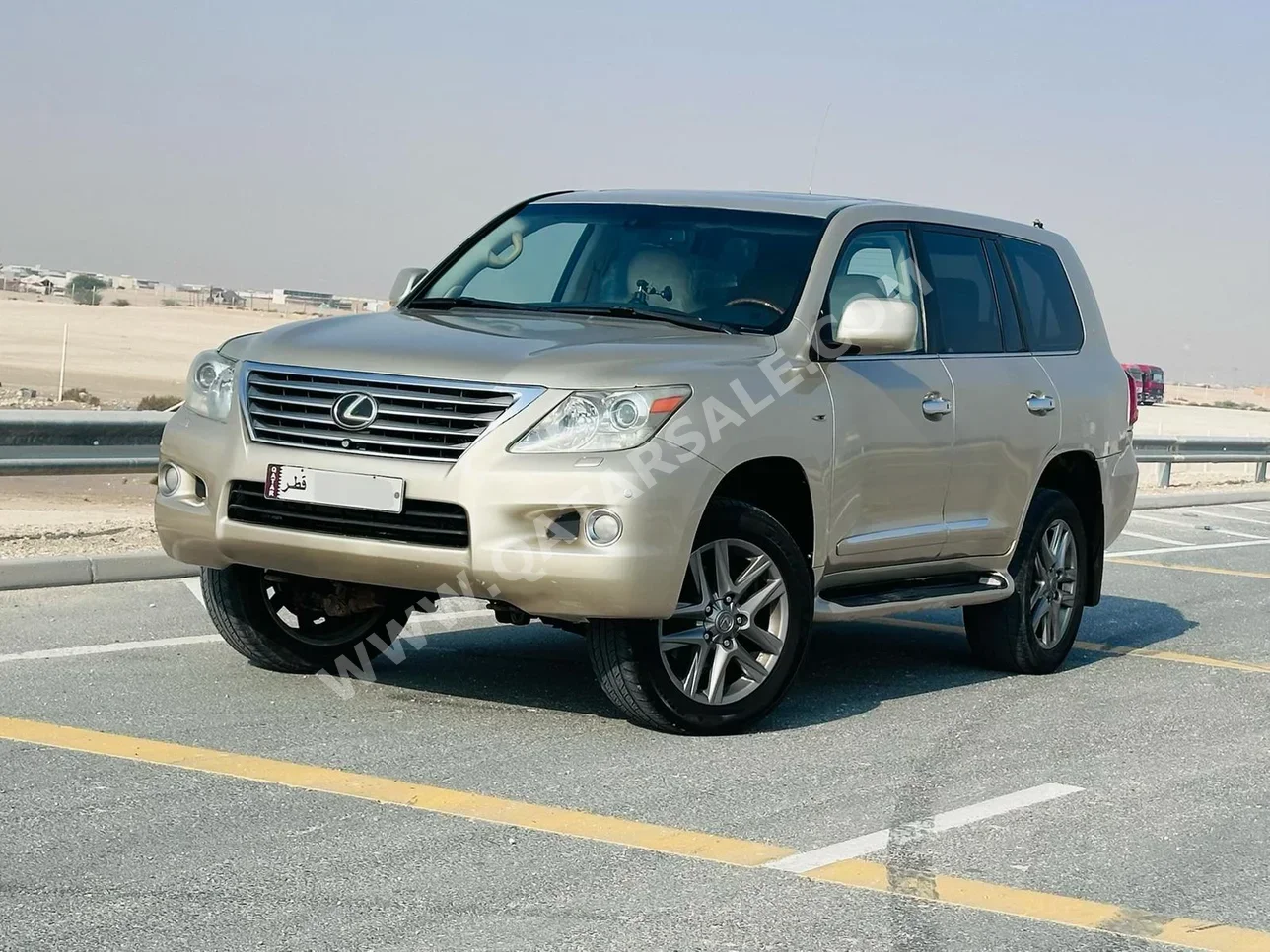 Lexus LX 570 2008 Automatic 399,000 Km 8 Cylinder Four Wheel Drive (4WD) SUV Gold