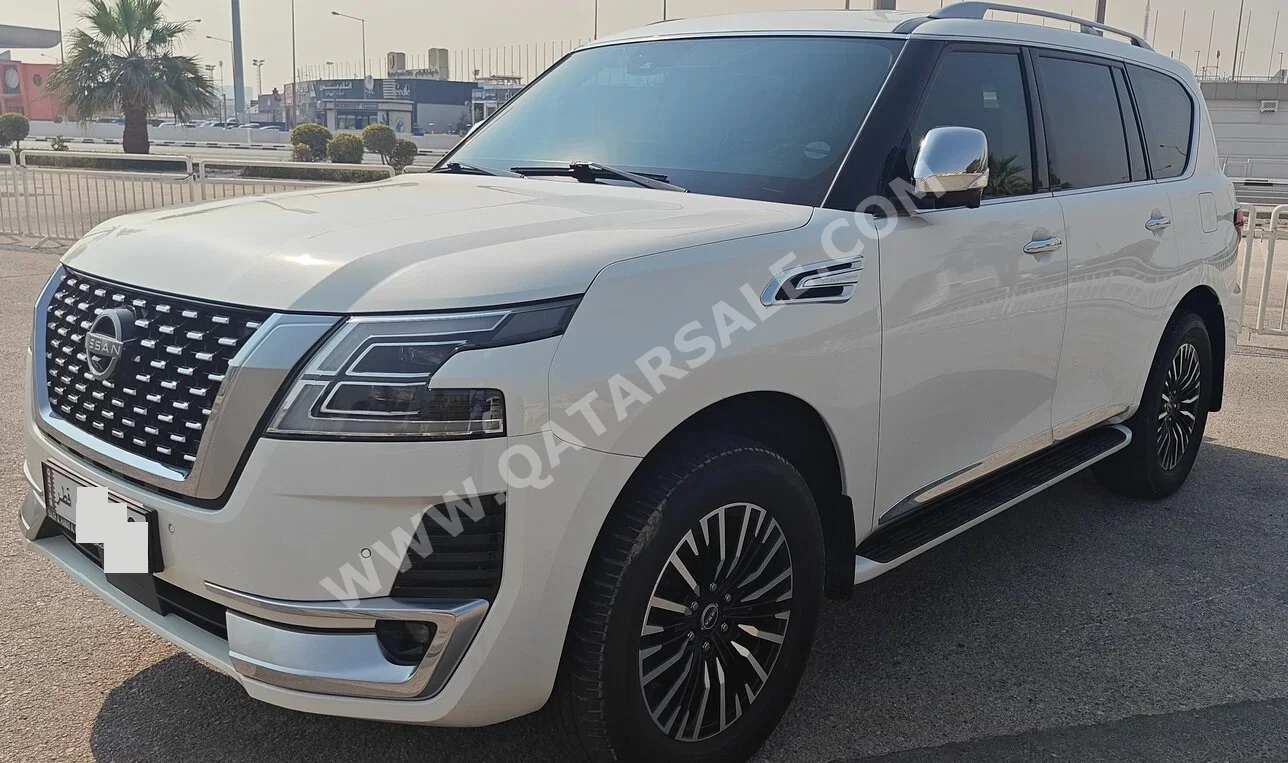 نيسان  باترول  بلاتنيوم  2022  اوتوماتيك  44,000 كم  6 سلندر  دفع رباعي  اس يو في  أبيض  تحت الضمان