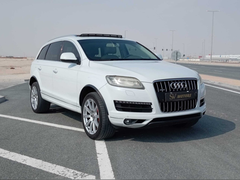 Audi  Q7  2014  Automatic  168,000 Km  6 Cylinder  Four Wheel Drive (4WD)  SUV  White
