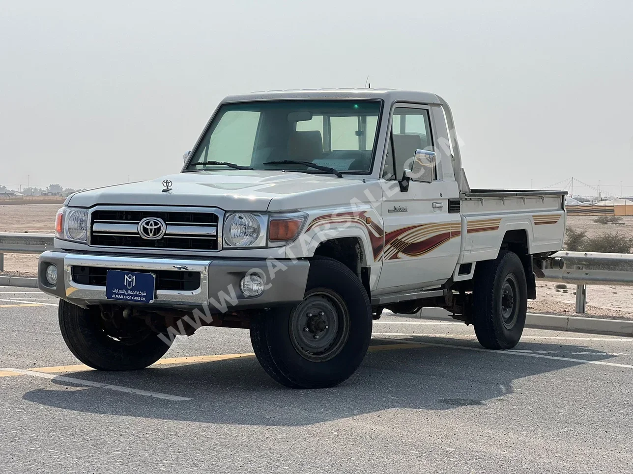 Toyota  Land Cruiser  LX  2008  Manual  250,000 Km  6 Cylinder  Four Wheel Drive (4WD)  Pick Up  White