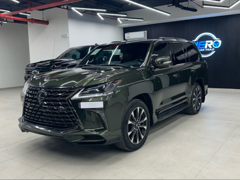 Lexus  LX  570 S Black Edition  2021  Automatic  69,100 Km  8 Cylinder  Four Wheel Drive (4WD)  SUV  Olive Green