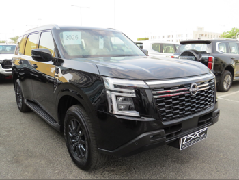 Nissan  Patrol  SE  2026  Automatic  0 Km  6 Cylinder  Four Wheel Drive (4WD)  SUV  Black  With Warranty