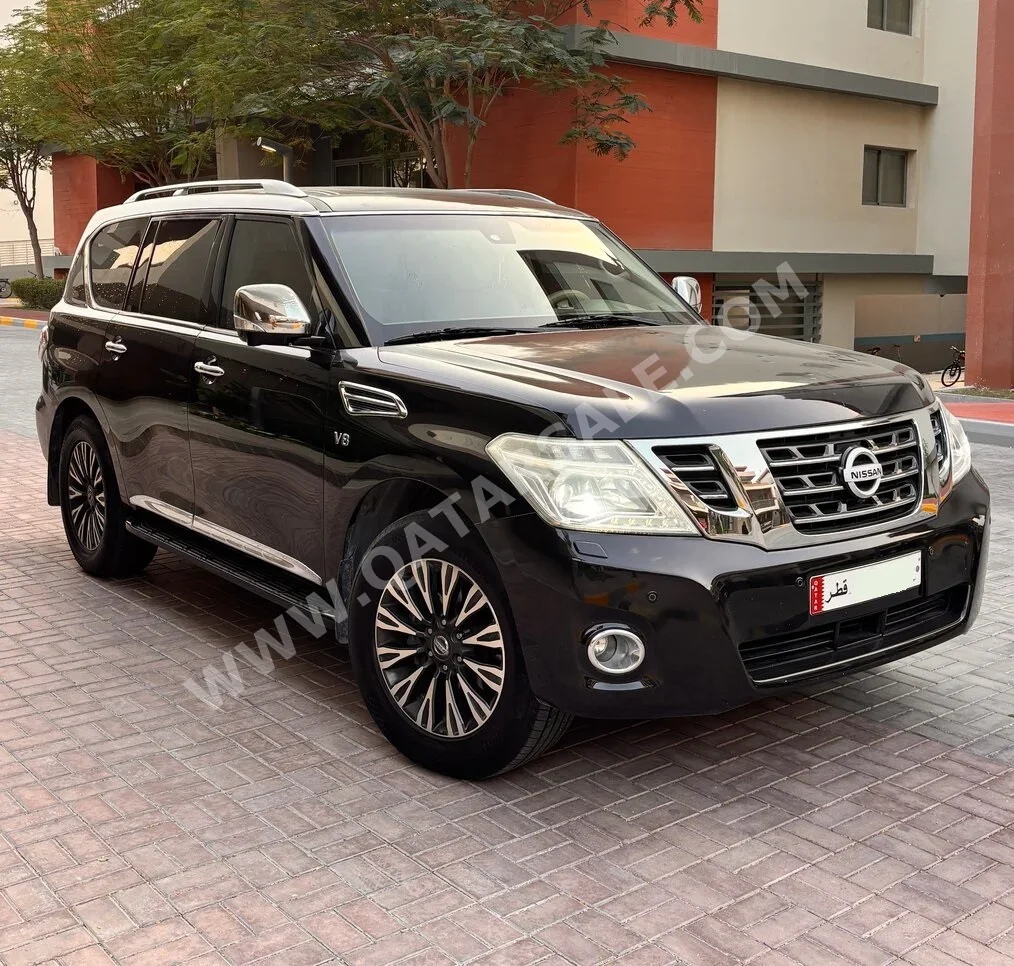 نيسان  باترول  بلاتنيوم  2014  اوتوماتيك  181,000 كم  8 سلندر  دفع رباعي  اس يو في  أسود