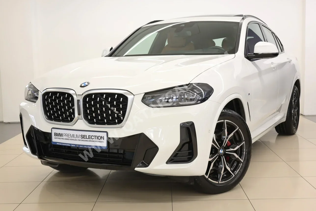 BMW  X-Series  X4  2024  Automatic  31,650 Km  4 Cylinder  Four Wheel Drive (4WD)  SUV  White  With Warranty