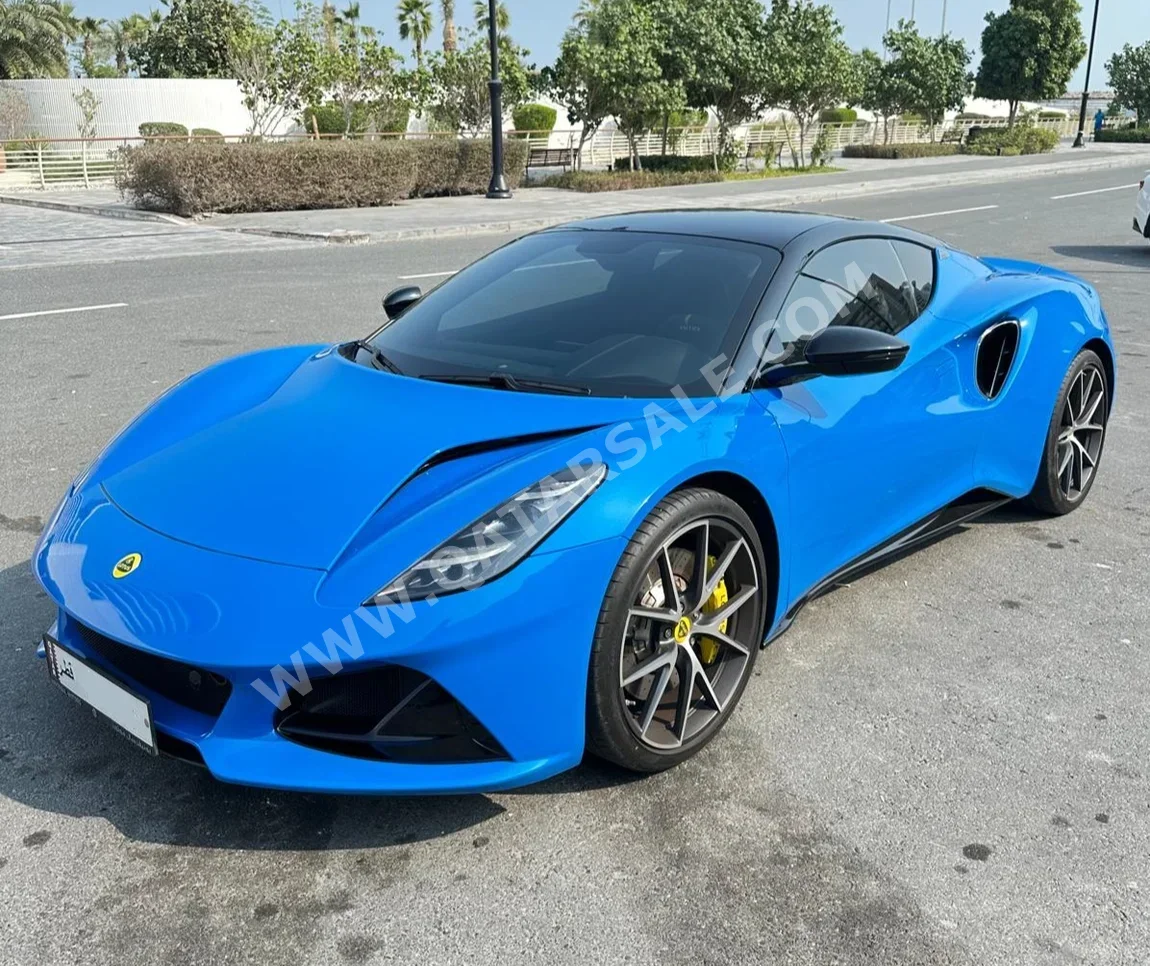 لوتس  اميره  فيرست ادشن  2023  اوتوماتيك  13,300 كم  6 سلندر  دفع خلفي  كوبيه \ سبورت  ازرق  تحت الضمان