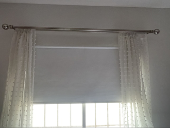 Curtains & Blinds Price Per Meter  White