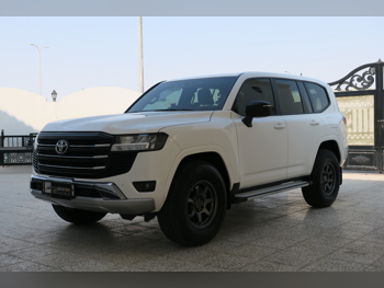 Toyota  Land Cruiser  GX  2025  Automatic  35,000 Km  6 Cylinder  Four Wheel Drive (4WD)  SUV  White  With Warranty