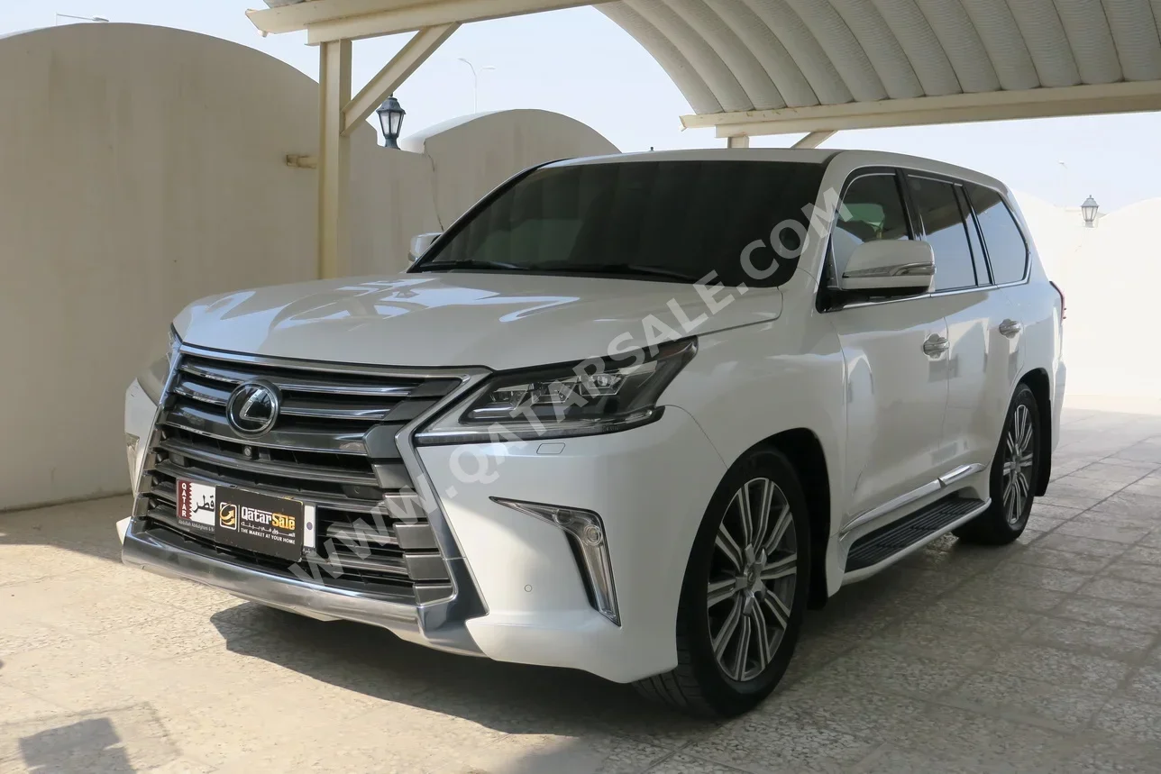 لكزس  ال اكس  570  2017  اوتوماتيك  35,000 كم  8 سلندر  دفع رباعي  اس يو في  أبيض