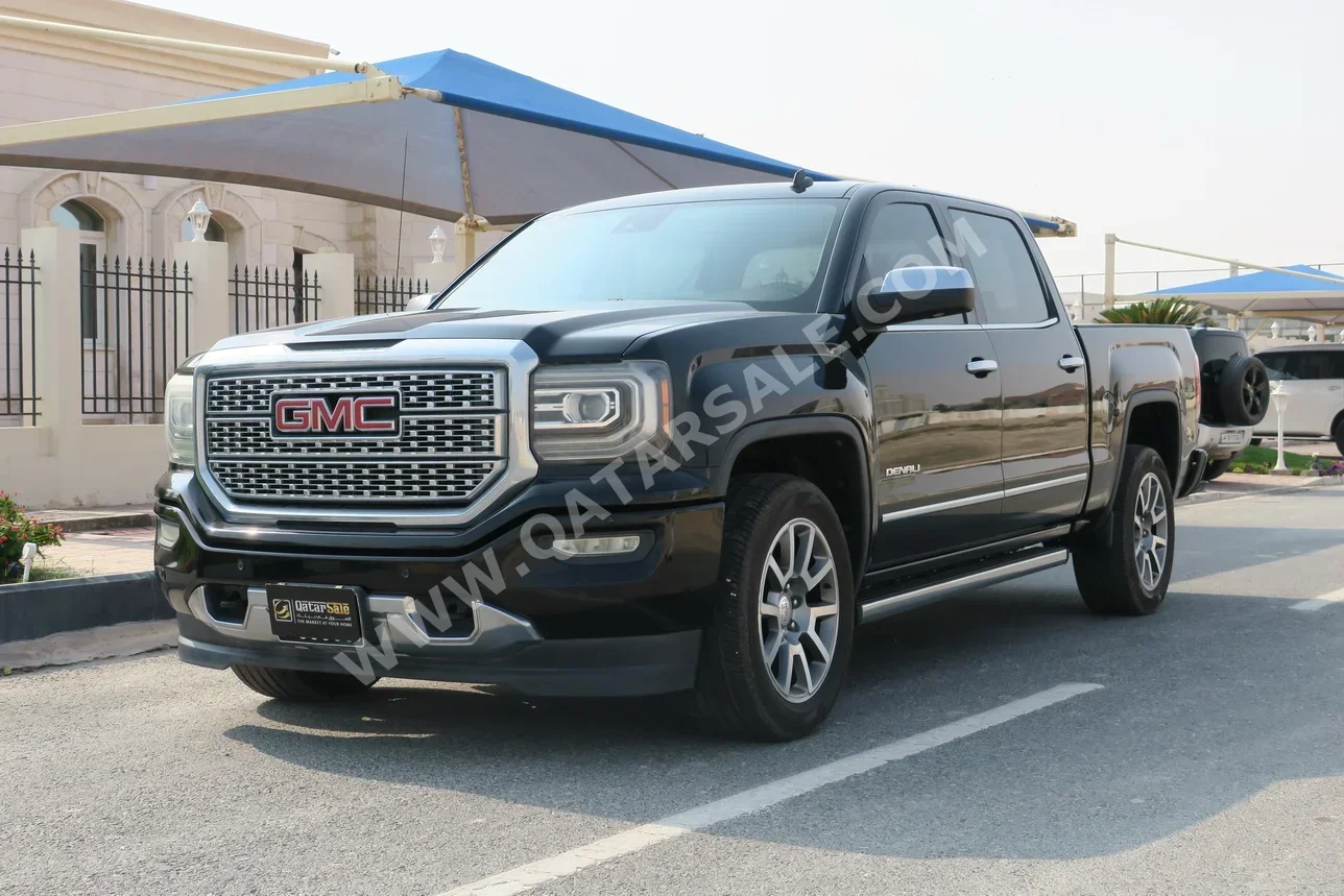 جي ام سي  سييرا  دينالي  2016  اوتوماتيك  29,000 كم  8 سلندر  دفع رباعي  بيكب  أسود
