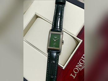 ساعات - لونجينس  - ساعات الكوارتز  - أخضر  - ساعات للجنسين