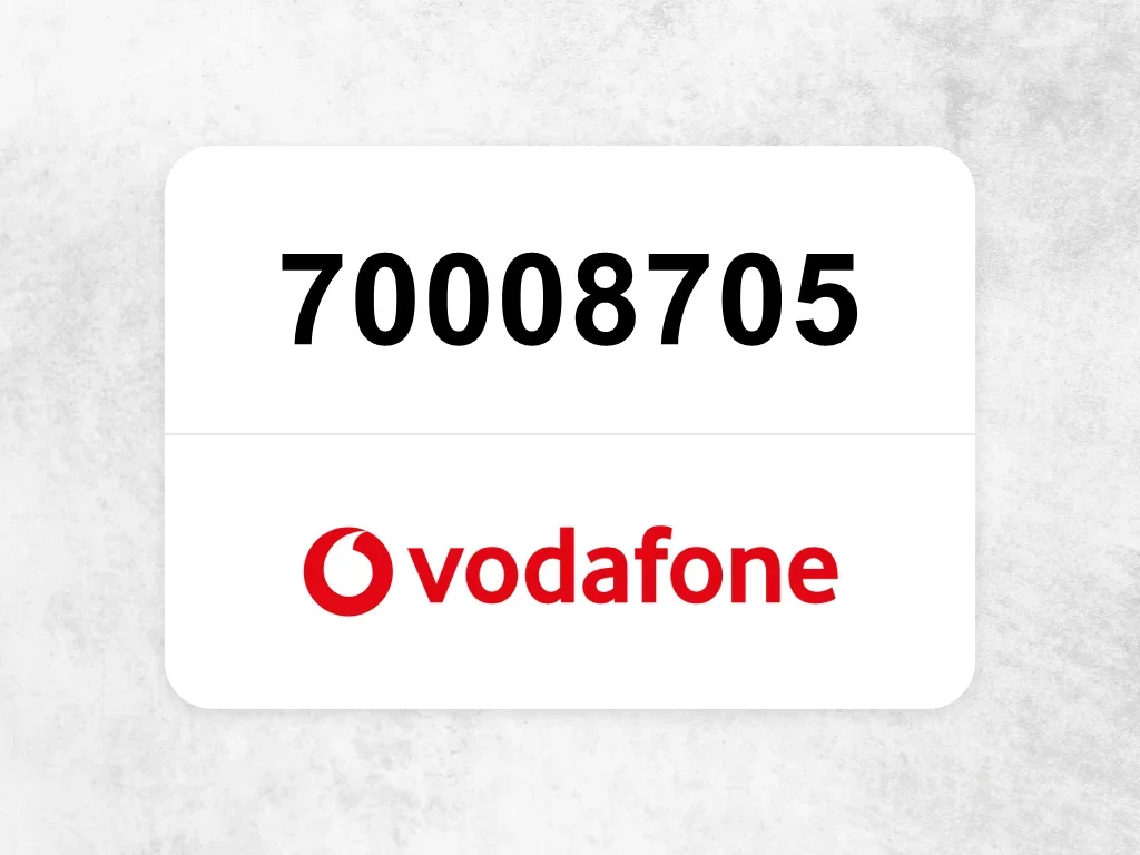 جوال فودافون  70008705