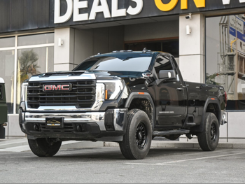 GMC Sierra 2500 HD 2025 Automatic 21,000 Km 8 Cylinder Four Wheel Drive (4WD) Pick Up Black With Warranty