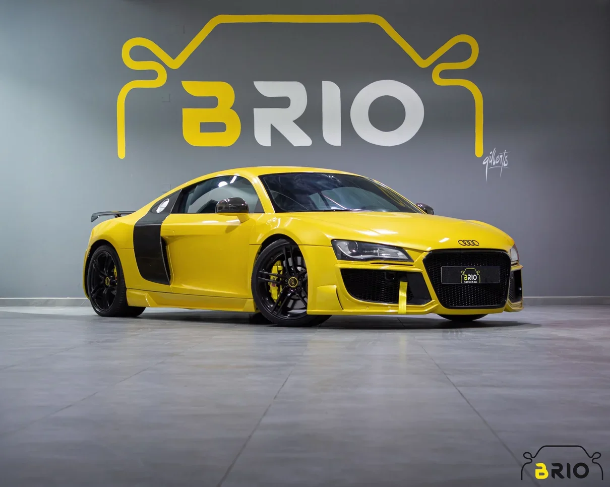 Audi  R8  2008  Automatic  141,000 Km  8 Cylinder  All Wheel Drive (AWD)  Coupe / Sport  Yellow