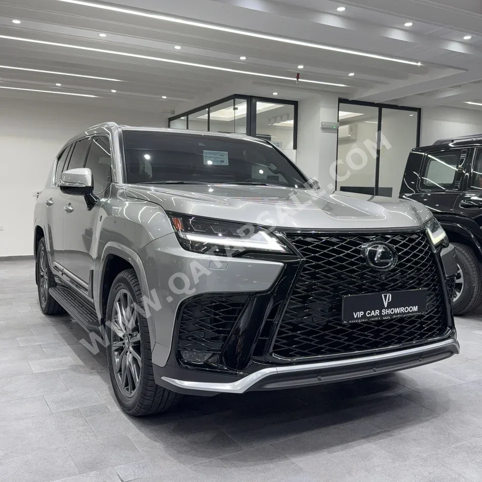 Lexus  LX  600 F Sport  2023  Automatic  48,000 Km  6 Cylinder  Four Wheel Drive (4WD)  SUV  Gray  With Warranty