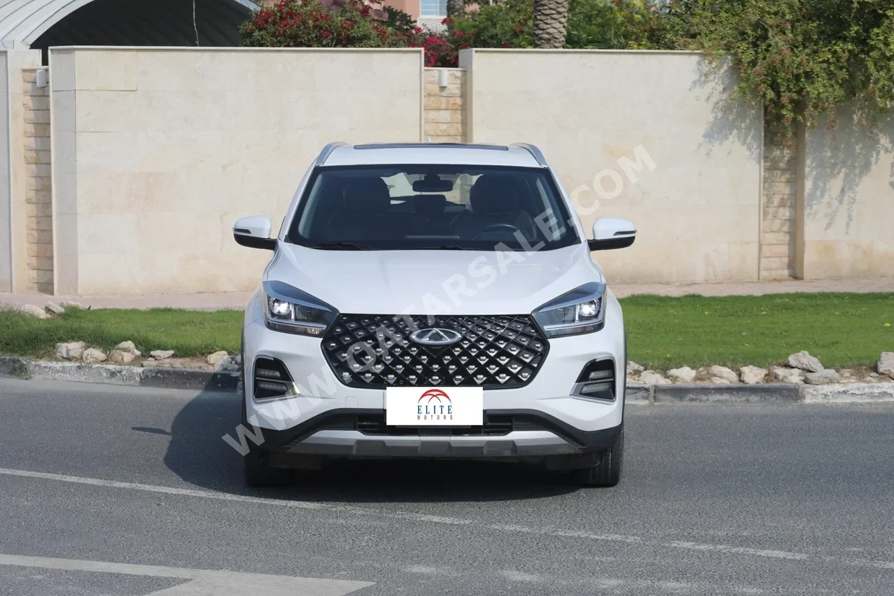 Chery  Tiggo  4 Pro  2024  Automatic  59,000 Km  4 Cylinder  Front Wheel Drive (FWD)  SUV  White  With Warranty